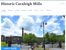 Tablet Screenshot of caraleighmills.org